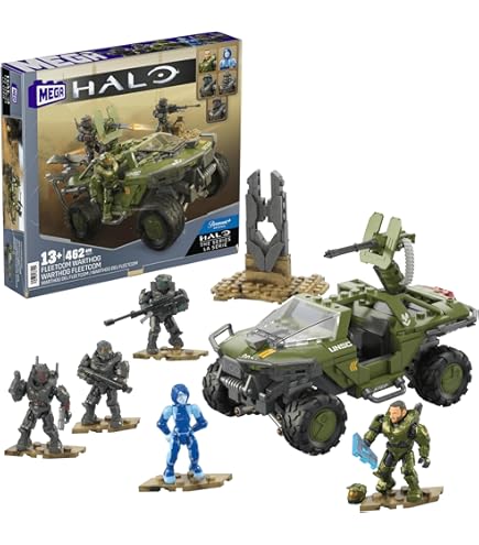MEGA Halo 組み立ておもちゃセット Amazon.com: Mega Construx Halo Mark I Prototype Exosuit : Toys & Games